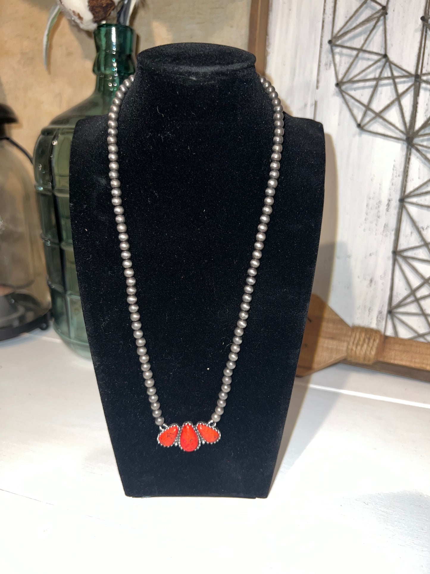 Tripple Teardrop Necklace