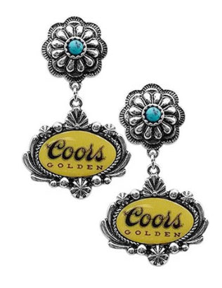 Coors Concho Earrings