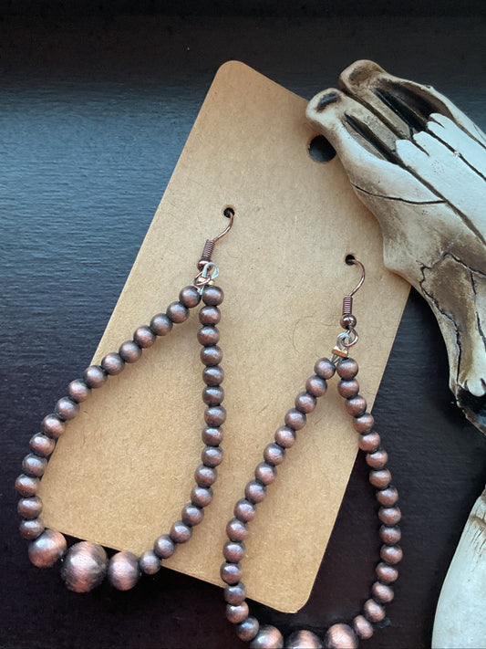 Bronze Dangle Earrings
