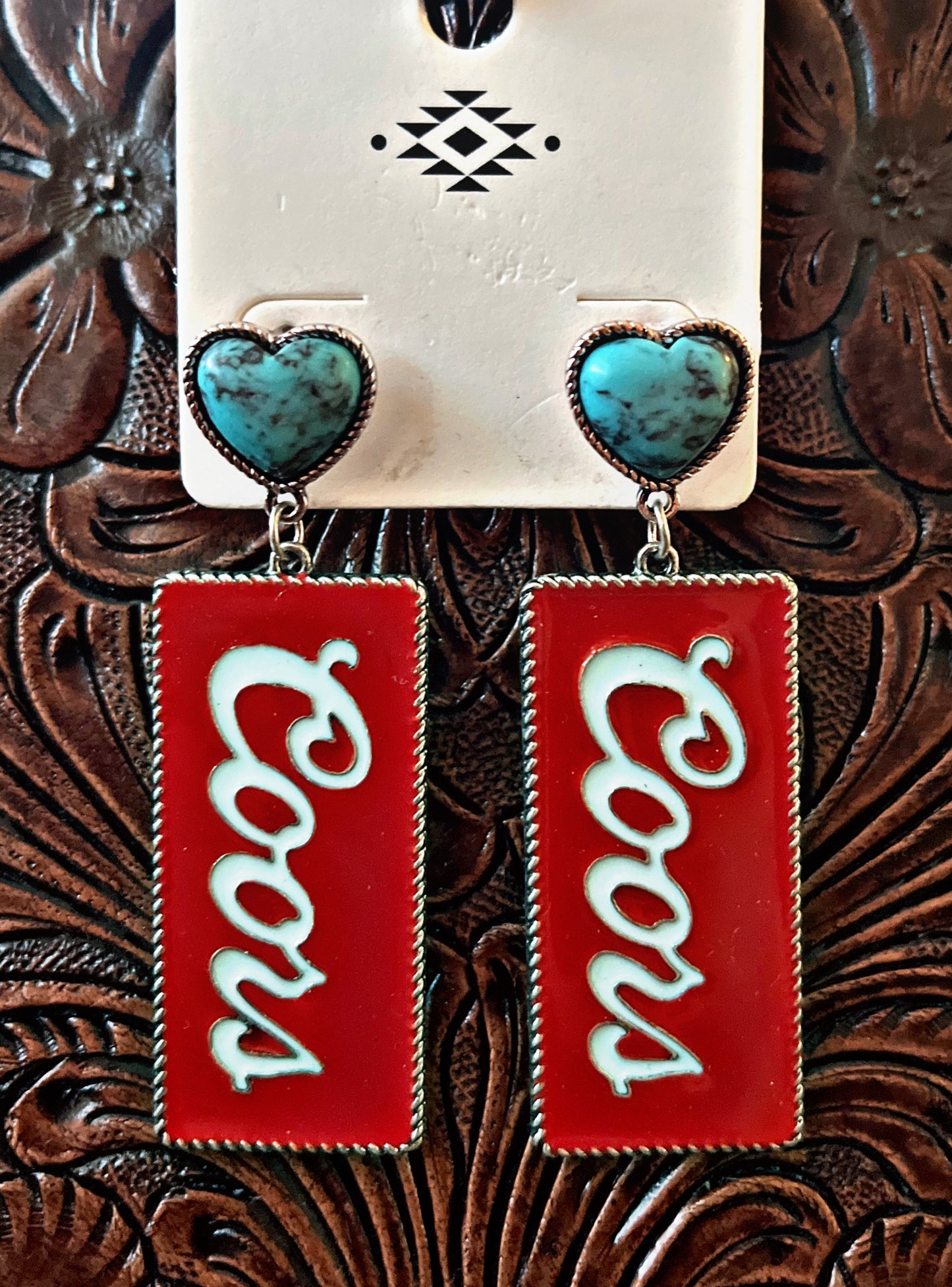 Coors/Hearts Earrings