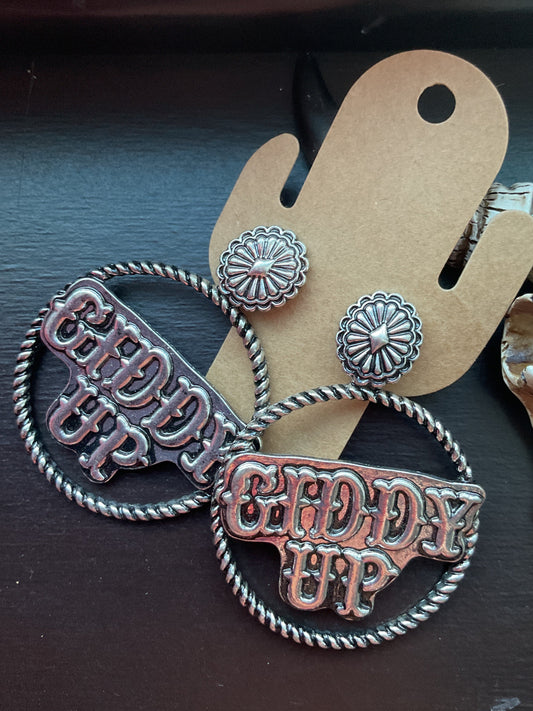 Giddy Up Dangle Earrings