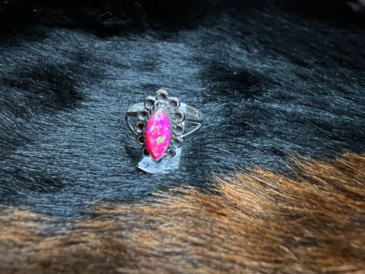 RS Pink Opal Marquise Ring