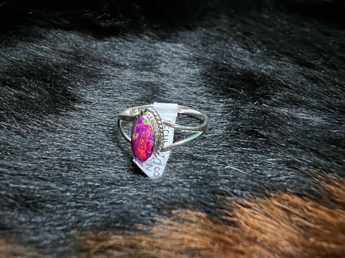 RS Pink Opal Small Marquise Ring