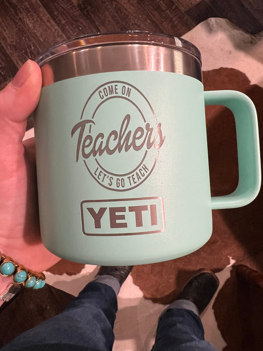 TEACHER YETI MUG