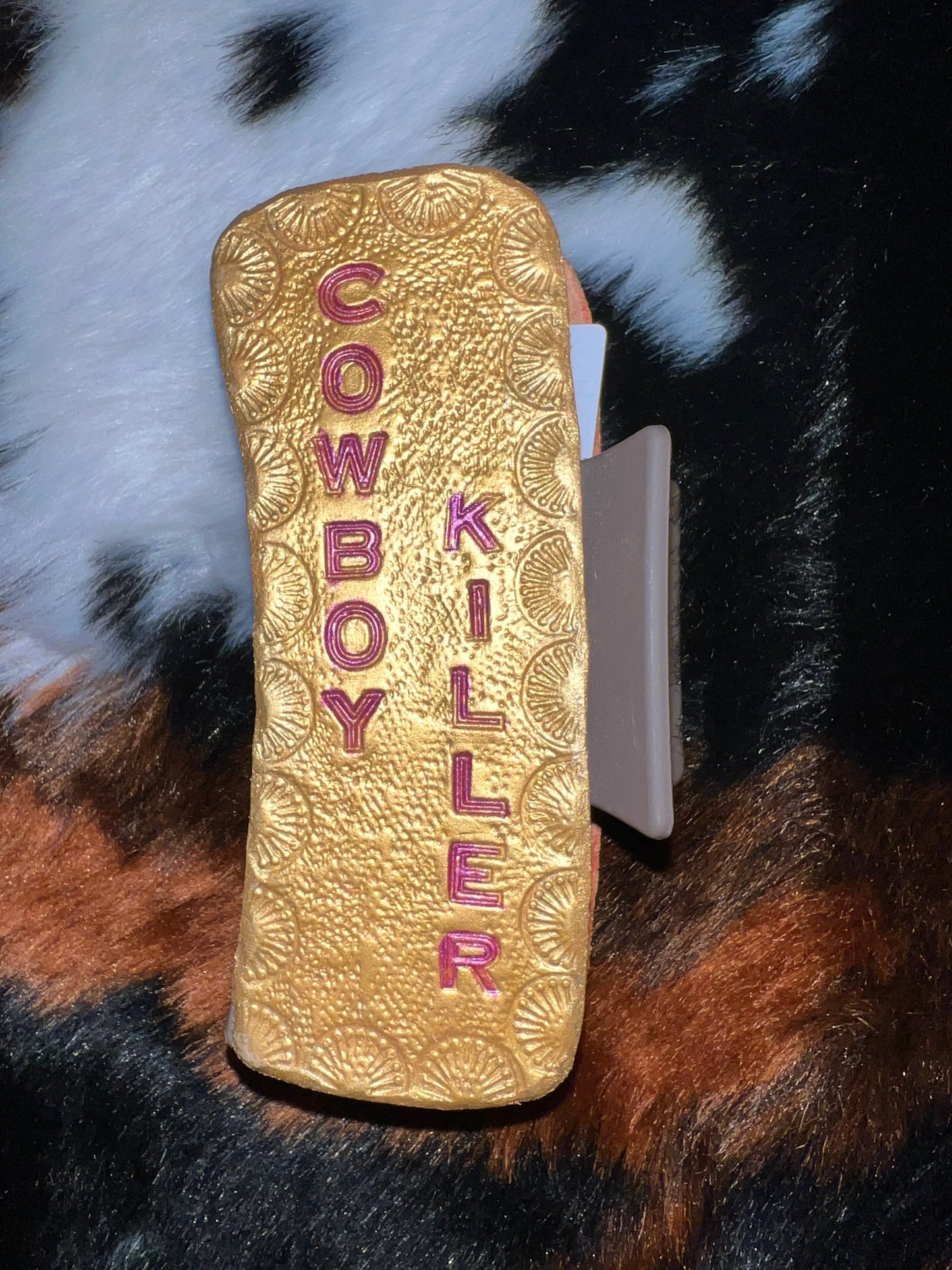 COWBOY KILLER MEDIUM HAIR CLIP