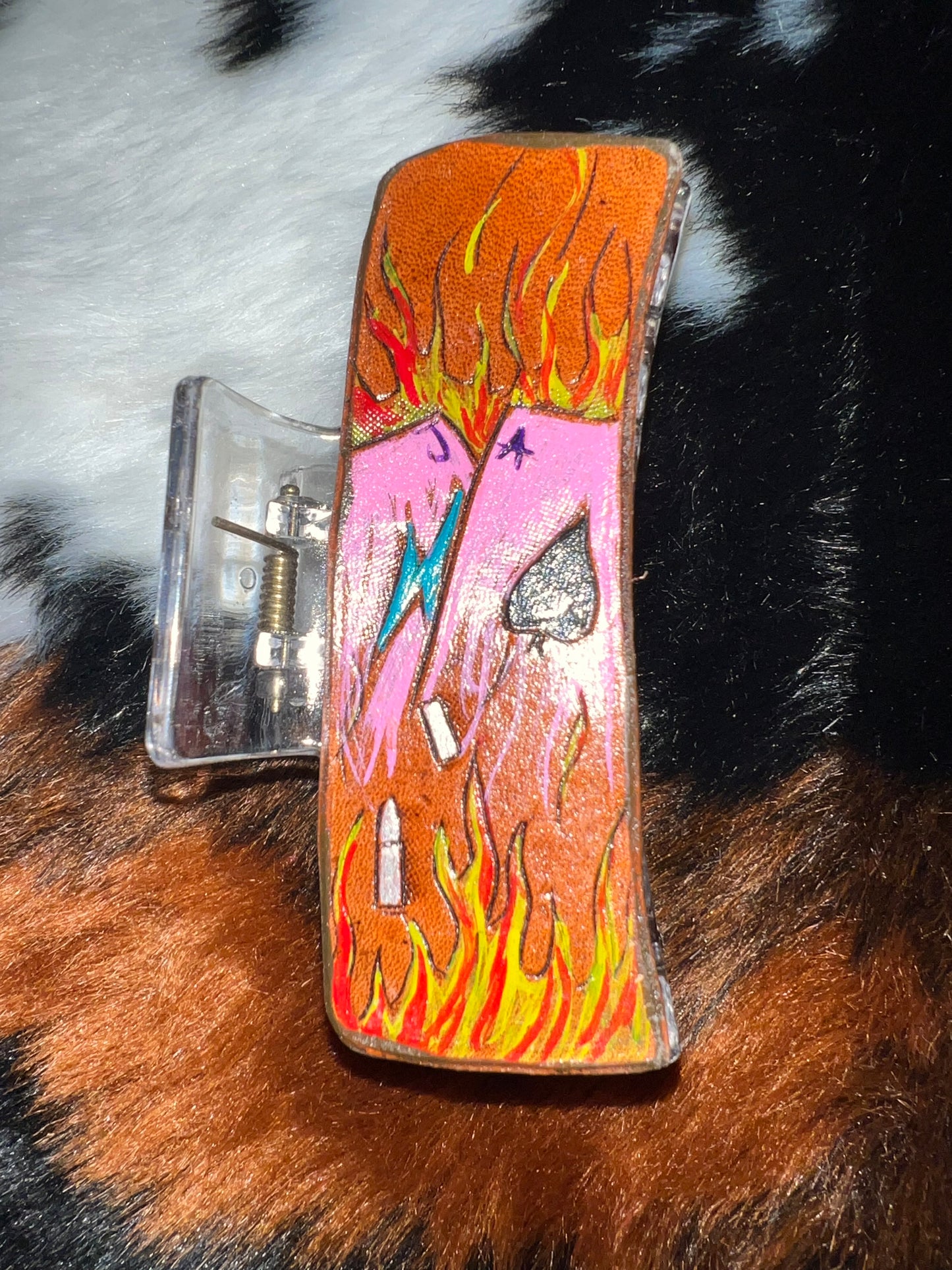 FLAMIN CARDS SMALL HAIR CLIP