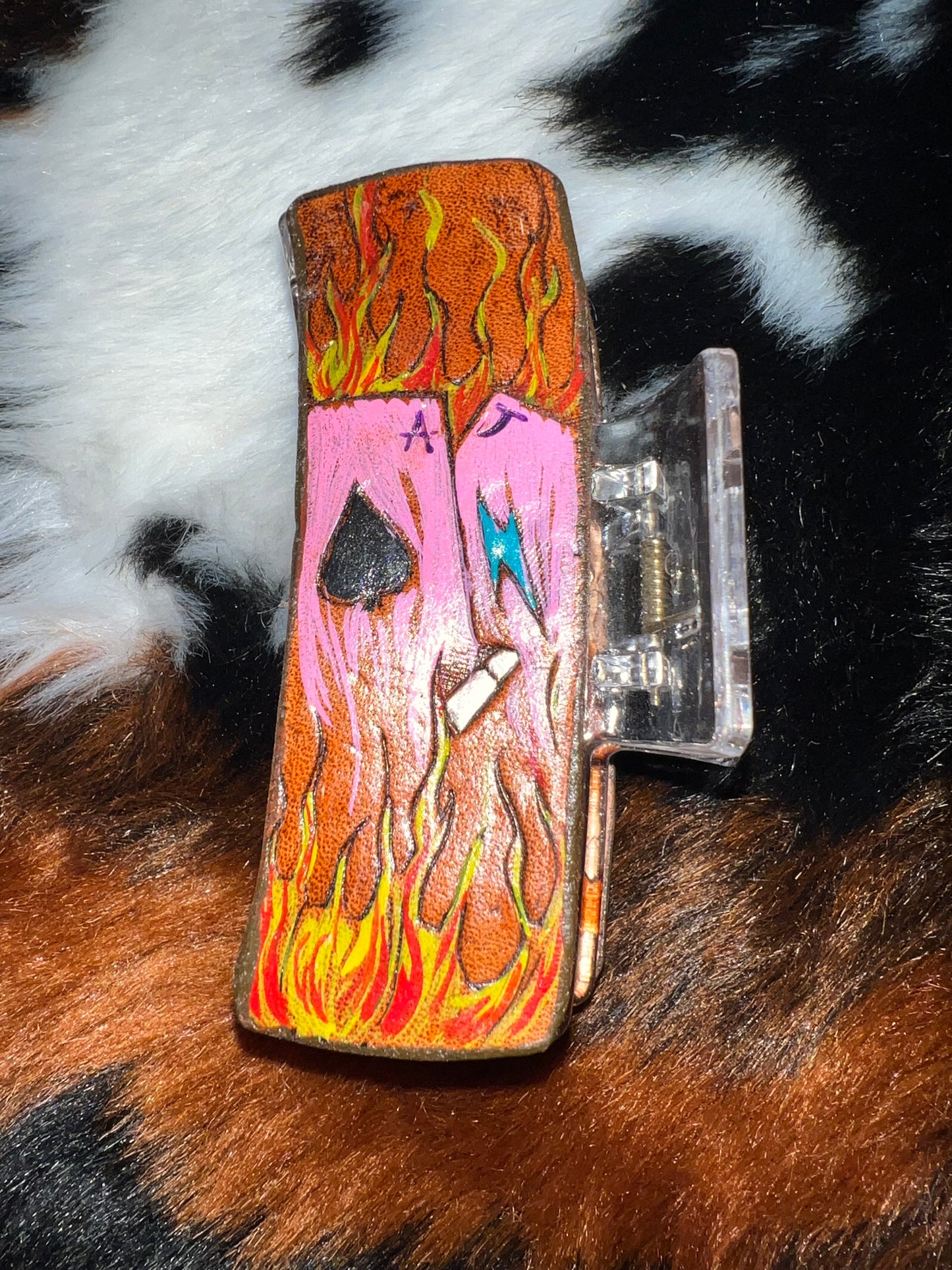 FLAMIN CARDS SMALL HAIR CLIP